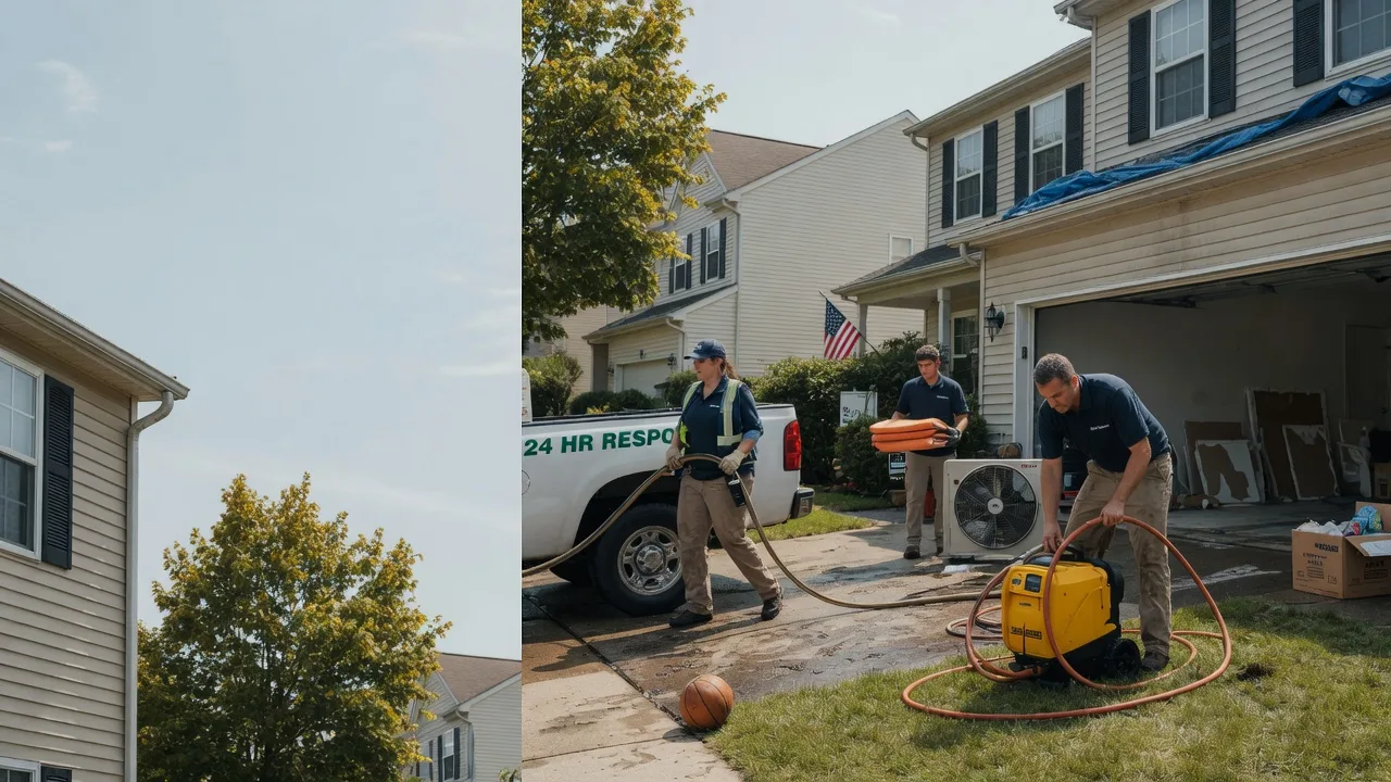 Emergency Water Damage Restoration in Hostetter, PA near me